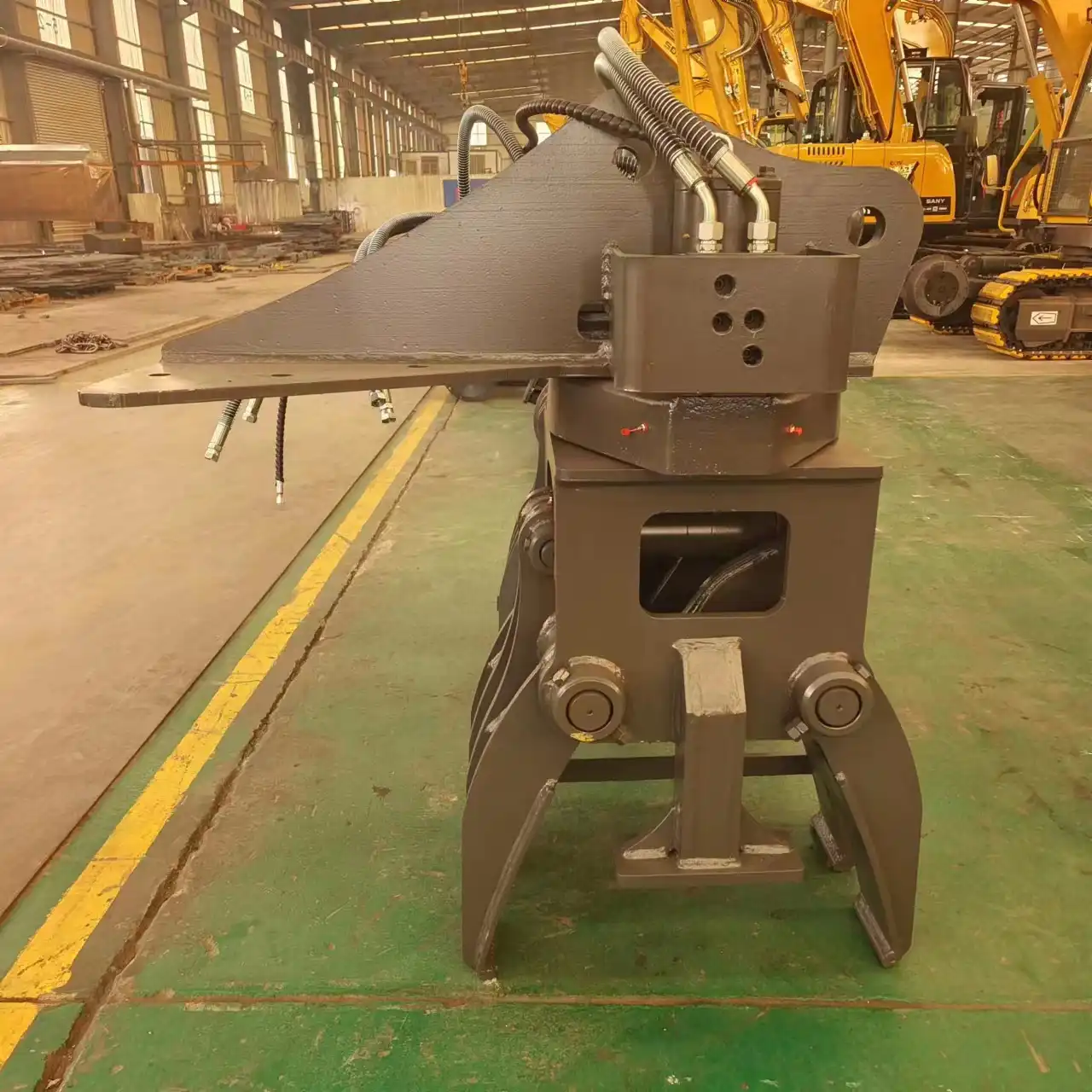 Railroad Maintenance Attachments for Sleeper Handling